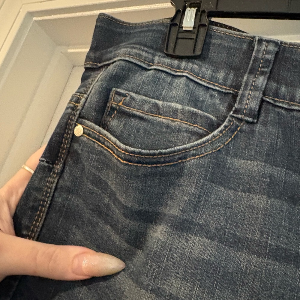 Vintage America Deep Indigo Skinny Jeans - Picture 5 of 8